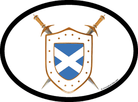 Scotland Cross Shield