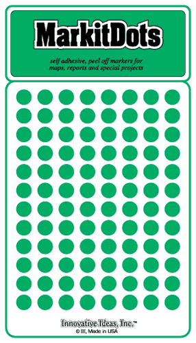 Medium Green Dots