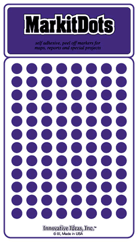 Medium Purple Dots