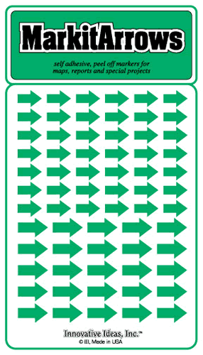 Assorted Green Arrows