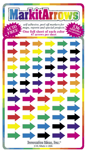 Assorted Mixed Color Arrows