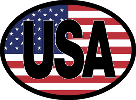 United States (flag background)