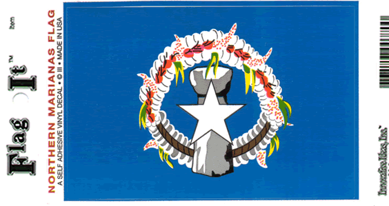 Northern Marianas Flag Decal