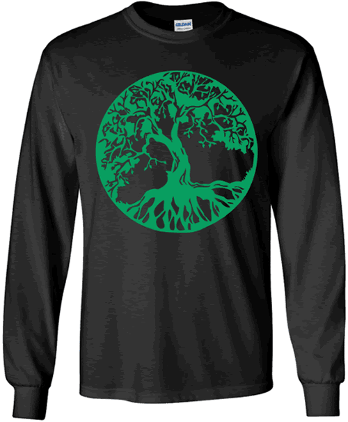 Tree of Life (black w/green)