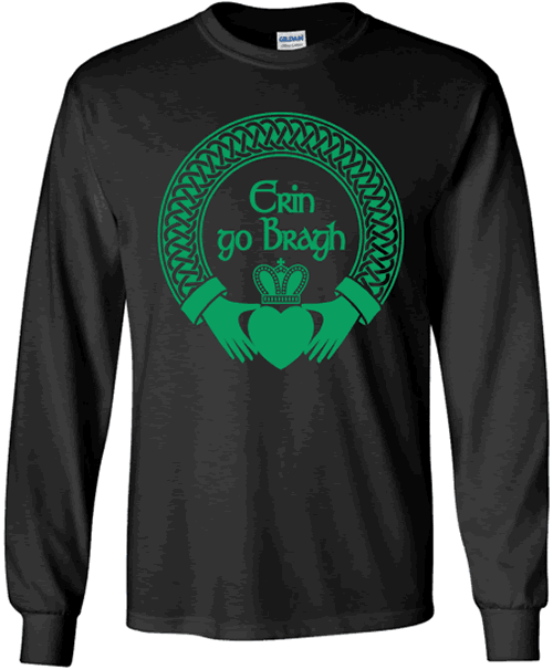 Erin Go Bragh (black w/green)