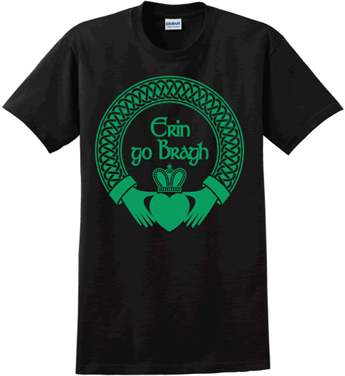 Erin Go Bragh (black w/green)