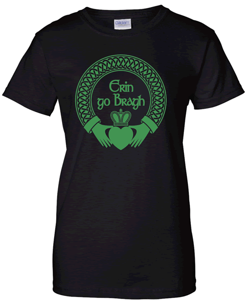 Erin Go Bragh (black w/green)