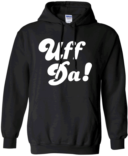 Uff Da! (black)