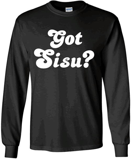 Got Sisu (black w/white)