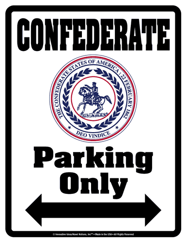 Confederate Parking -  CSA Seal