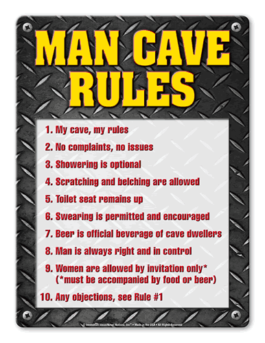 Man Cave Rules