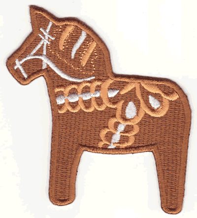 Dala Horse (tan)